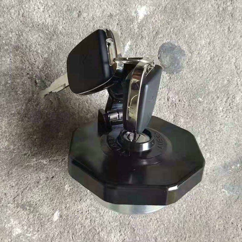 适用江淮顺畅骏铃V6V8帅铃H330Q3原装防盗油箱盖锁原厂零件号LE01