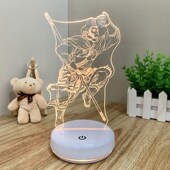 新款 齐天大圣孙悟空触摸七彩小夜灯氛围台灯床头灯六一儿童节礼品