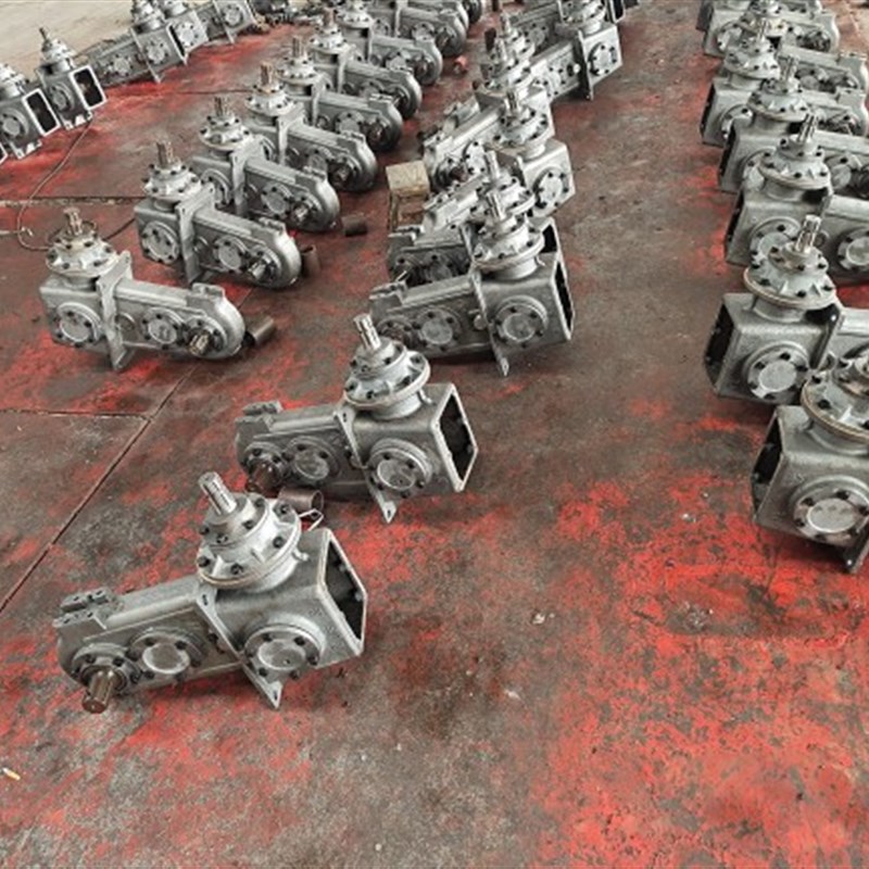 连云港旋耕机配件140齿轮箱总成变速箱加大中高180球铁波箱特大箱