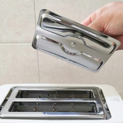 不锈钢盖烤面包机防尘多士炉早餐机配件吐司机防尘罩盖家用全自动