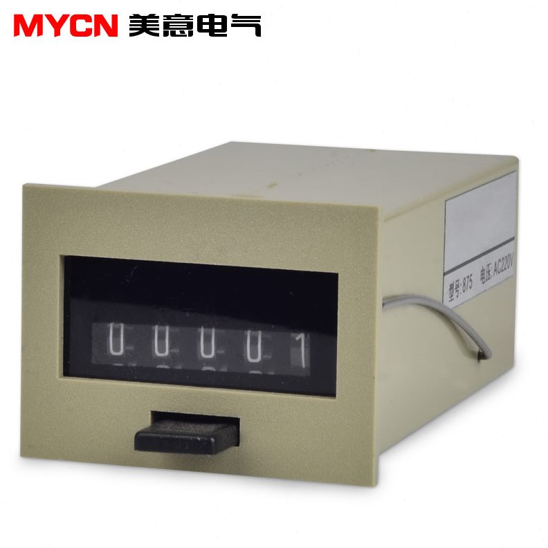 工业磁器24v 计数器87式12v220自动累加记数11电子电0型 vv5冲床