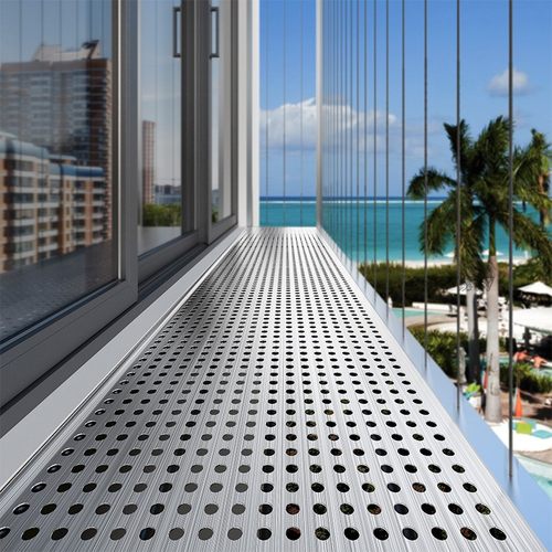 阳台304不锈钢防护网防盗网垫板