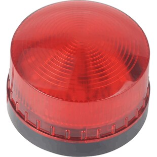 强磁带声小型警示灯频闪灯led常亮闪光灯12v24v220闪烁信号指示灯
