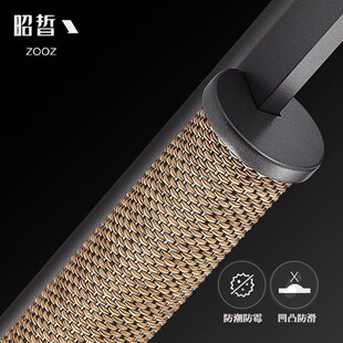 意式高级编织挂衣杆衣通杆顶装侧装皮衣杆吊装圆形杆竖向定制