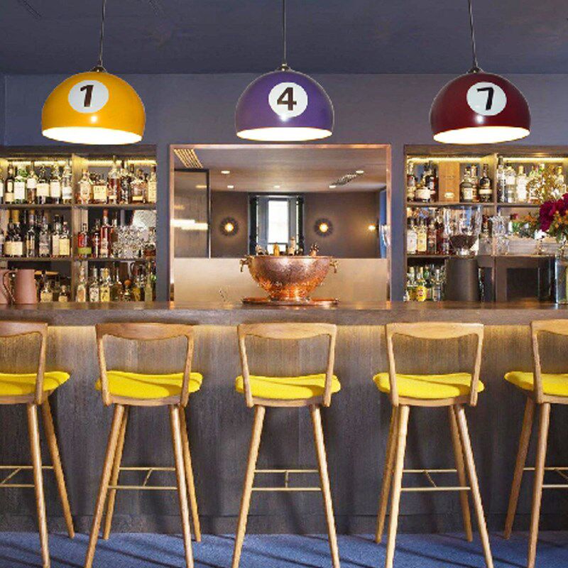 LD定制台球厅吧台灯台球灯桌球装饰吊灯数字号码灯,家装灯饰光源,商用吊灯,淘宝优惠券,粉丝福利购,淘宝优惠卷