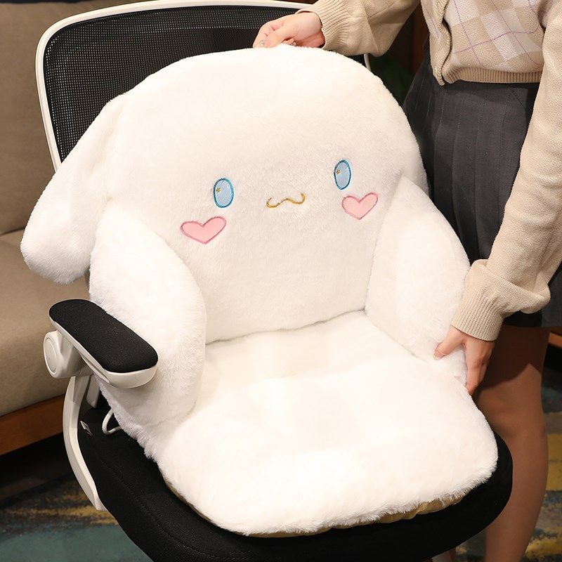 大耳狗冬季毛绒全包围保暖坐垫宿舍办公椅垫靠垫少女心玉桂爱狗,居家布艺,椅垫,淘宝优惠券,粉丝福利购,淘宝优惠卷