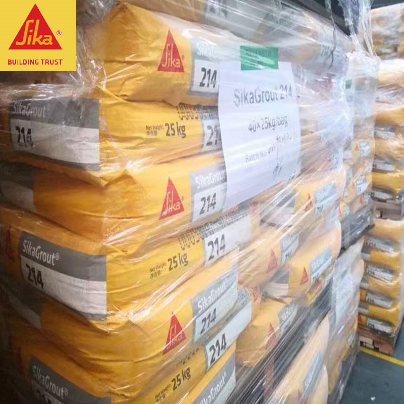 西卡灌浆料214水泥基收缩补偿SikaGrout113高强度C80型自流平C60