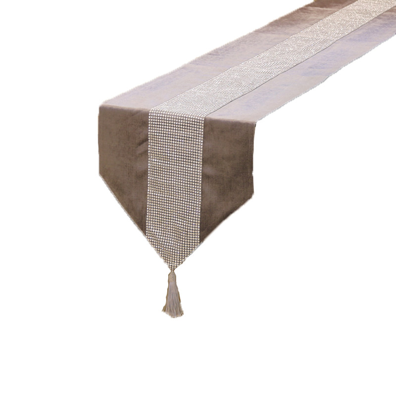 容禾八色韩国绒 亮钻绒布现代桌旗 床旗抱枕欧韩装饰软装布艺,居家布艺,桌旗,淘宝优惠券,粉丝福利购,淘宝优惠卷