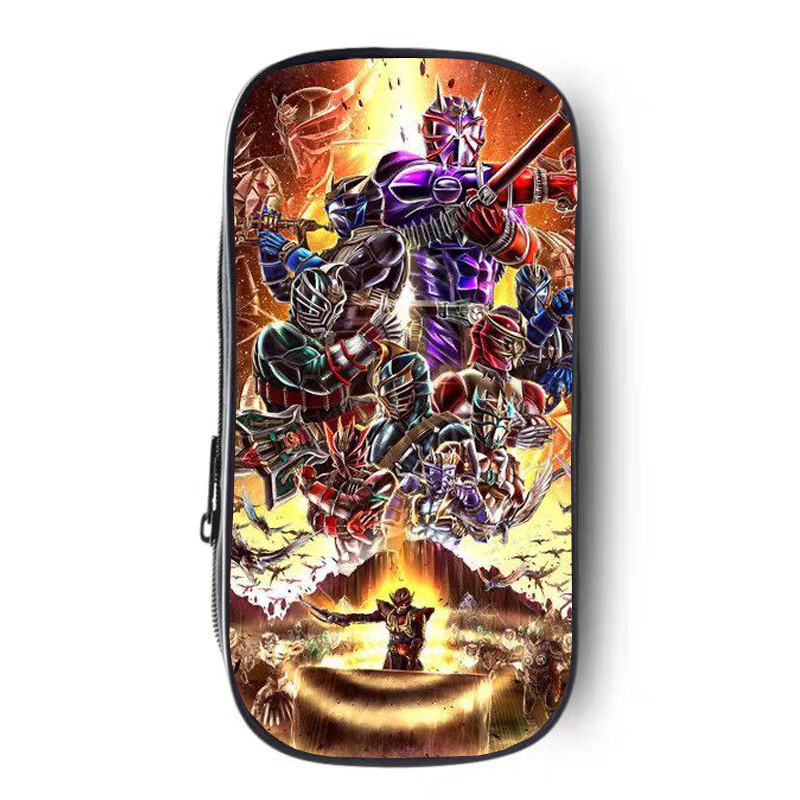 假面骑士蝗虫时王铅笔袋文具袋女生款铅笔盒文具盒男学习用品笔袋