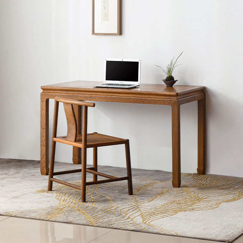 鸡翅木写字台新画案实木书法桌办公桌红木书桌学习桌,住宅家具,红木书桌,淘宝优惠券,粉丝福利购,淘宝优惠卷