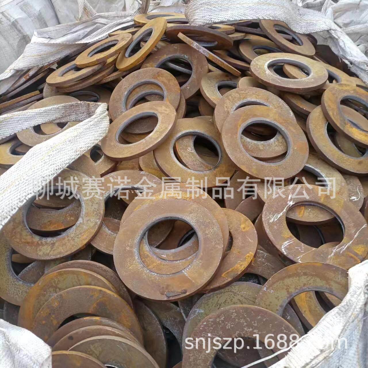 A3法兰毛坯法兰圆环垫圈钢圈圆环钢板切割零售