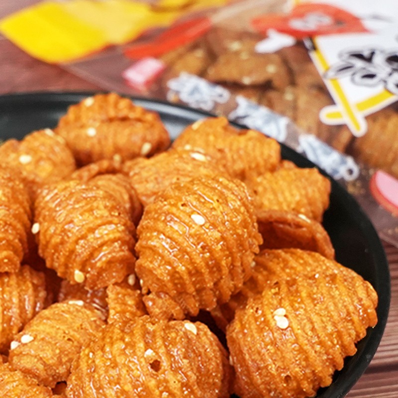 甜畅海螺酥零食甜辣80g麻辣味蜗牛酥休闲怀旧女生宿舍解馋小零食