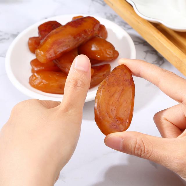 薯百万拇指小香薯干粗粮带皮红薯解馋零食地瓜干软糯香甜200g/袋