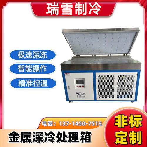 瑞雪制冷金属模具深冷冷冻处理箱深冷设备厂家工业冷处理设备