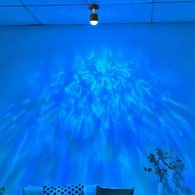 水波纹射灯明装走道灯走廊壁灯网红2023新款高级感酒吧清吧气氛灯