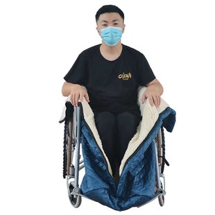 雨其琳保暖毯轮椅防风护腿老人腿部保暖毯冬季防寒抱枕睡袋加厚