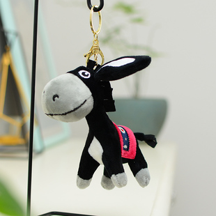 背包驴毛驴精品小驴毛绒玩具小公仔书包挂件挂饰钥匙扣生日礼物女