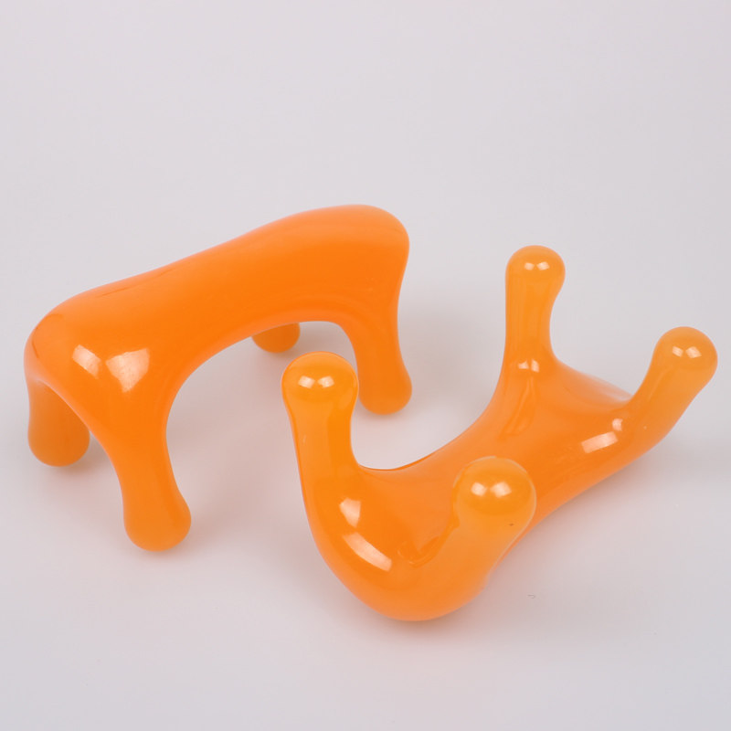 大号经络按摩狗虎形颈椎脊椎全身蜜蜡按摩器刮痧板片刷美容院家用