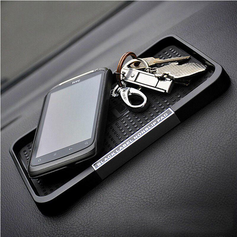 包邮多功能汽车用手机防滑垫置物盒收纳盒车载仪表台收纳盘置物垫