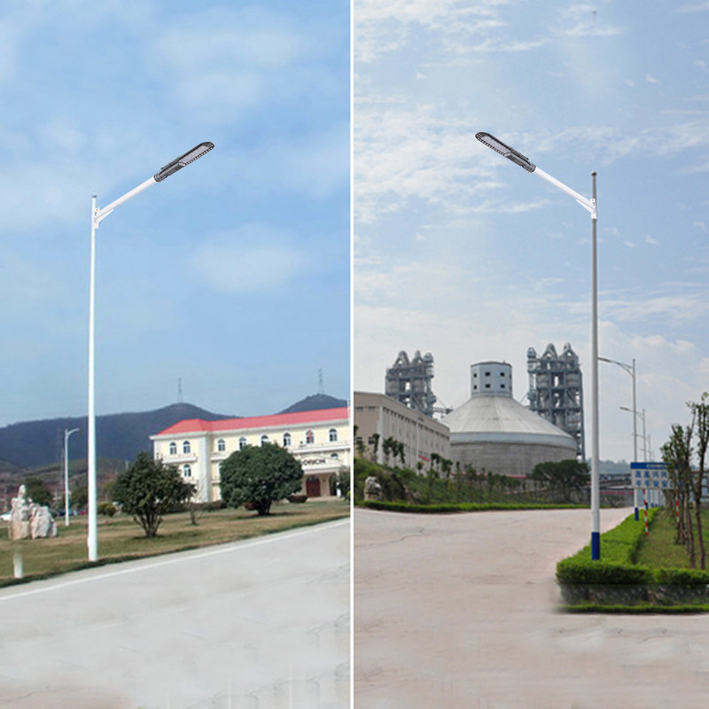 led路灯头120W道路户外新农村220v电线杆照明灯头防水挑臂路灯罩