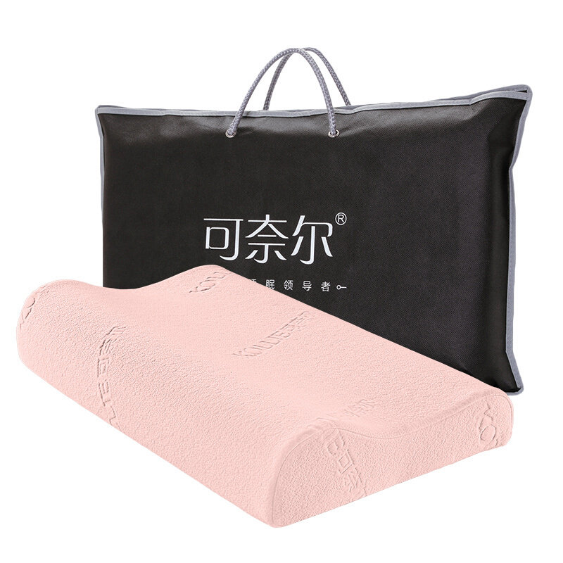 可奈尔儿童枕头加长 3-18岁学生枕 幼儿枕 全棉防螨记忆枕芯