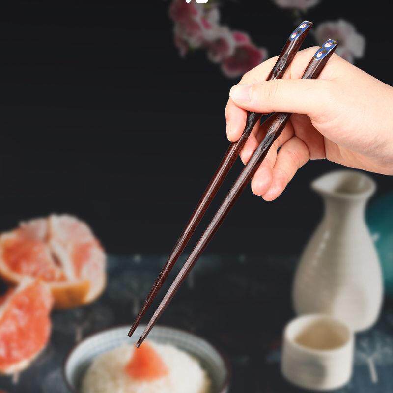 家用高档情侣筷子分筷细尖