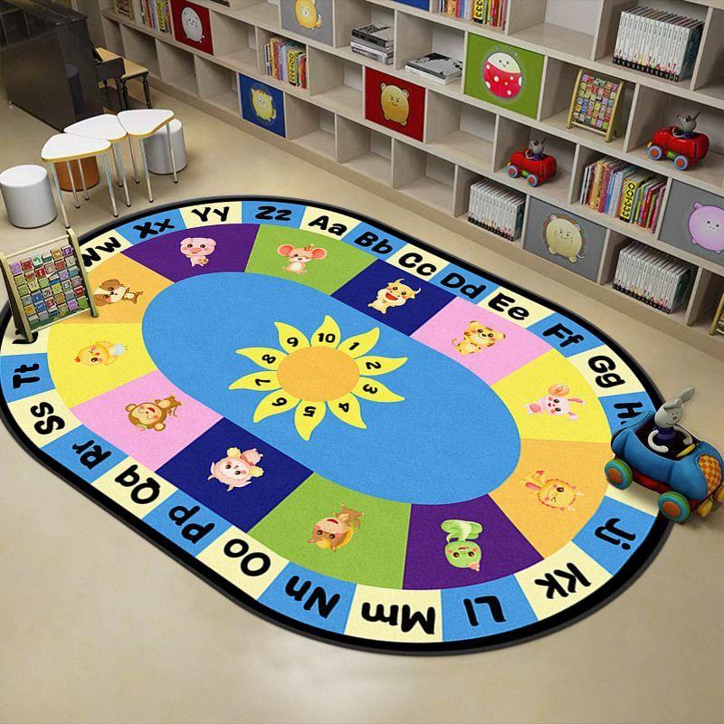 幼儿园地垫耐脏游戏毯早教