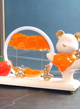 平安喜乐流沙画暴力熊高档