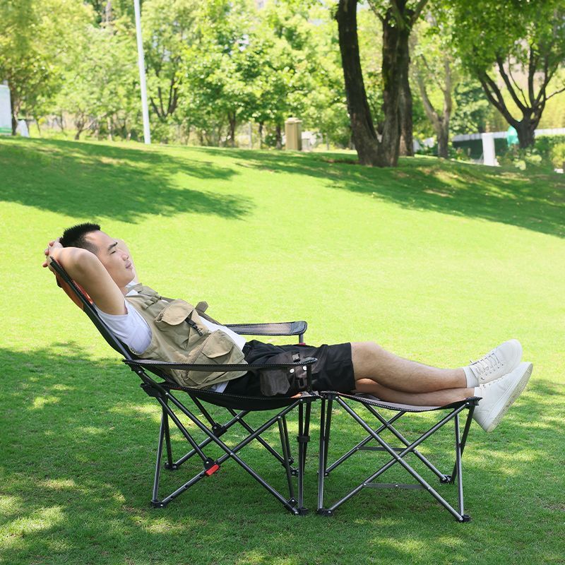 办公室午休神器折叠椅午睡躺椅陪护床户外便携式钓鱼椅子沙滩椅