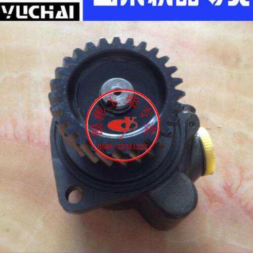YCDE玉柴动力1BQ671转向泵4100齿轮泵4102自卸货车4105方向助力泵