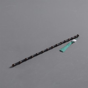 紫竹竹鞭老料实心竹教鞭戒尺手工竹制工艺品把玩件竹根