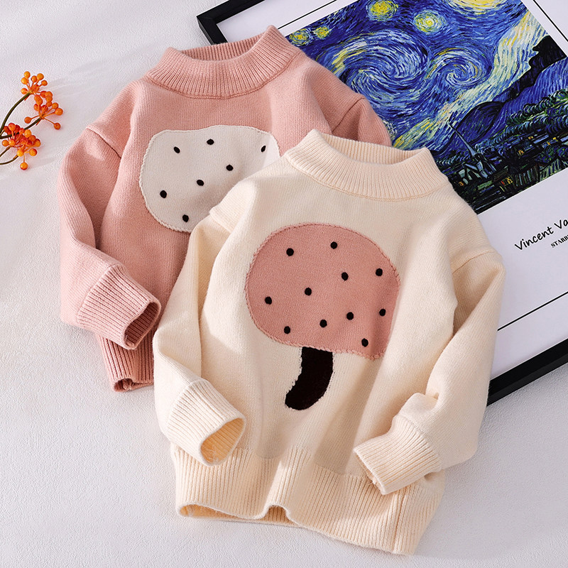 女童毛衣加绒加厚2023秋冬新款儿童打底衫保暖衣冬季女大童针织衫,童装/婴儿装/亲子装,毛衣/针织衫,淘宝优惠券,粉丝福利购,淘宝优惠卷