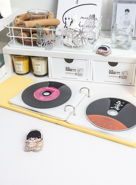 CD收纳册活页册定制 皮质封面定制