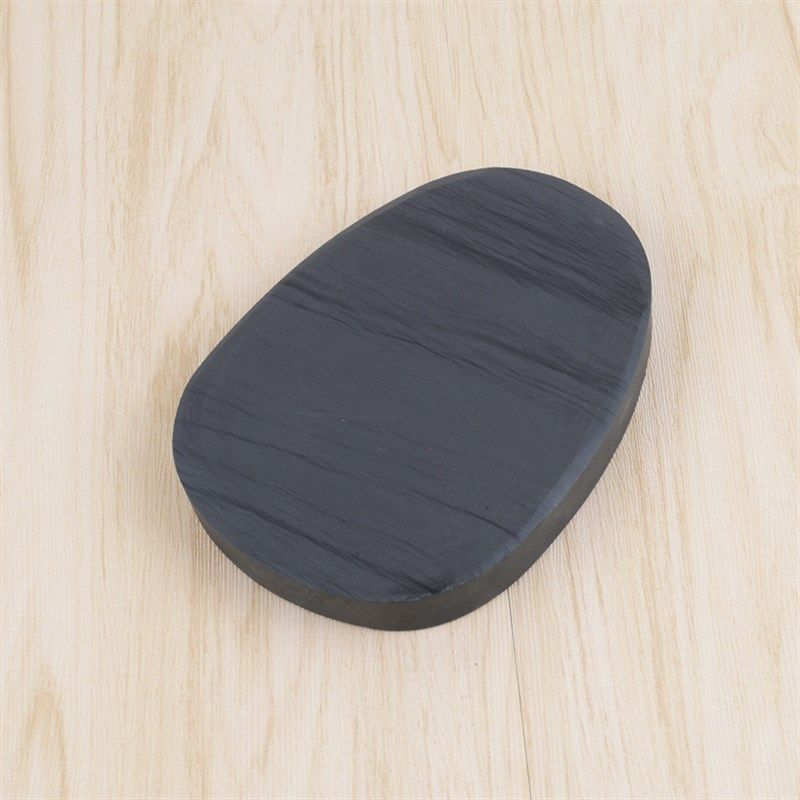 四德文房四宝砚台中国名砚5寸带盖砚台歙砚端砚毛笔学生用品