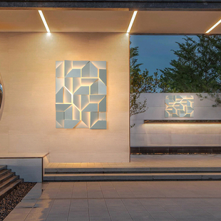 户外壁灯防水别墅庭院灯墙面装饰灯室外艺术创意景观外墙氛围壁灯