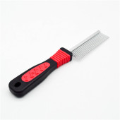 宠物开结梳子长毛大型犬直排梳狗狗针梳用品猫咪去浮毛钉耙梳蓬松