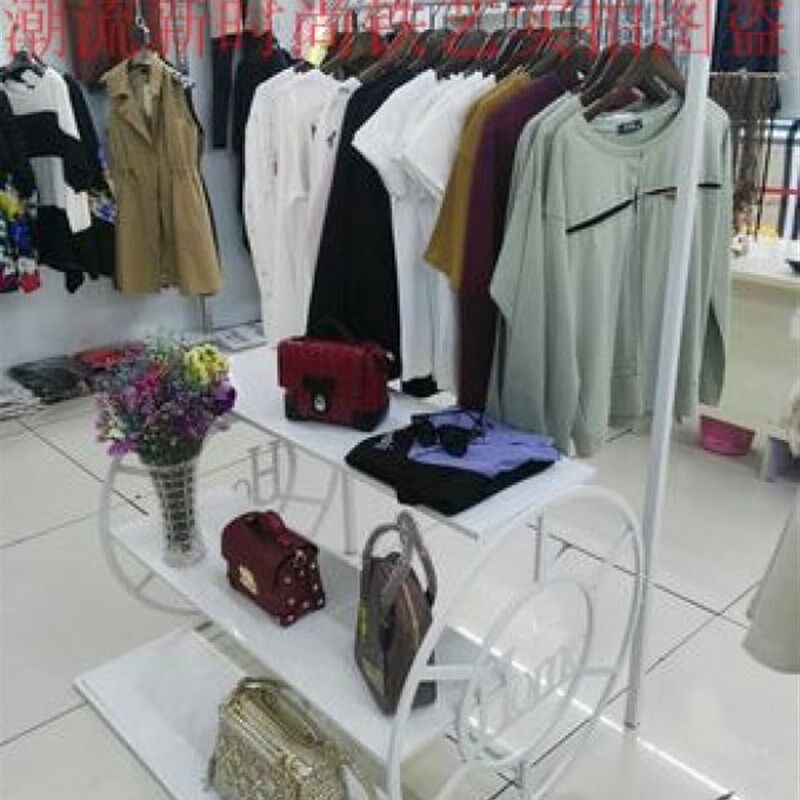 包邮衣服展示架衣帽挂衣架服装店货架饰品架中岛架流水台鞋架包架