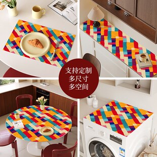 桌布防水防油免洗桌垫桌子隔热桌面保护垫餐桌垫茶几餐边柜垫定制
