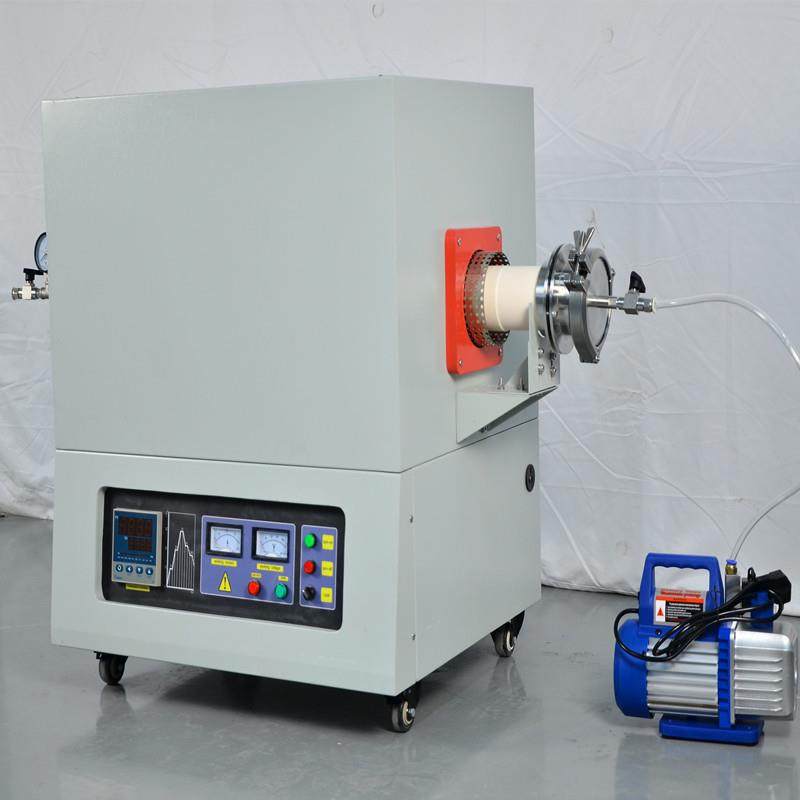 1700度刚玉管式炉气密性好管式气氛炉1700℃管式烧结炉