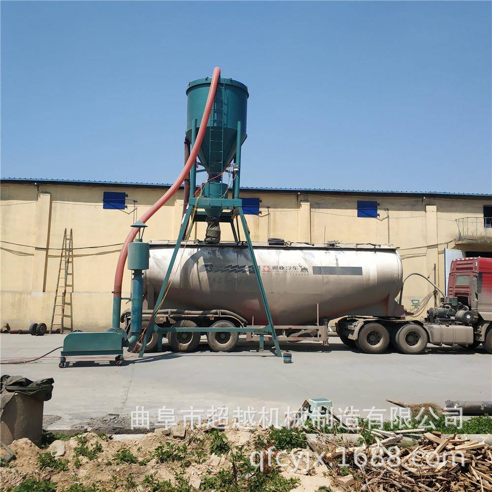 江苏电厂粉煤灰装车气力输送机环保无尘自动装车气力吸灰机