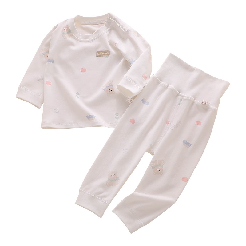 新生婴儿衣服幼儿秋冬季80早秋73码0到6个月保暖内衣宝宝秋衣套装