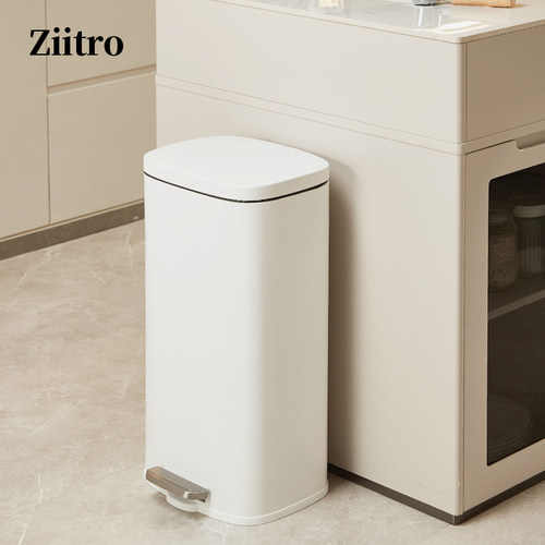 ZIITRO垃圾桶厨房家用咖啡店奶茶店餐厅客厅商用大号高颜值极简
