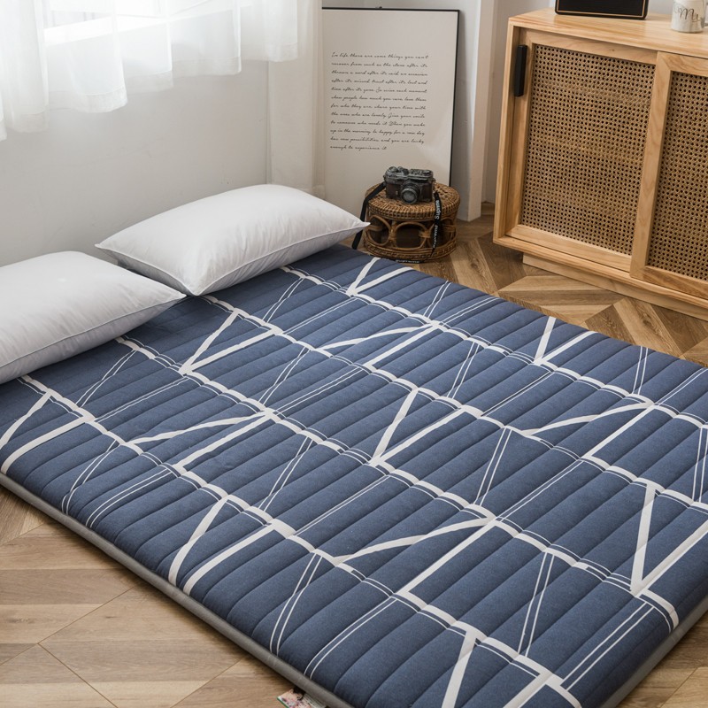 全棉老粗布加厚防滑榻榻米床垫软垫床褥子折叠打地铺睡垫地垫定制