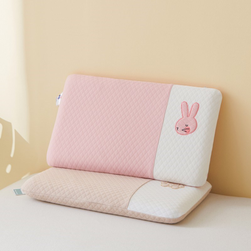 天然乳胶儿童枕幼儿园枕头A类50*30cm面包枕芯水洗宿舍小学生枕头