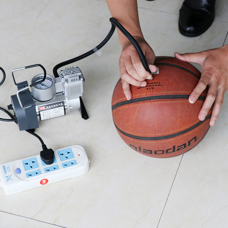 220V家用电动充气泵汽车轮胎气柱篮球气球气泡袋卷材游泳圈打气机