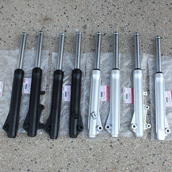适用轻骑摩托车减震赛驰QS110-2赛胜前减避震器FD鼓碟刹前叉