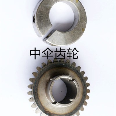 747剑杆织布纺织机械玻纤配件GT221多臂龙头传动中伞齿轮新昌长方