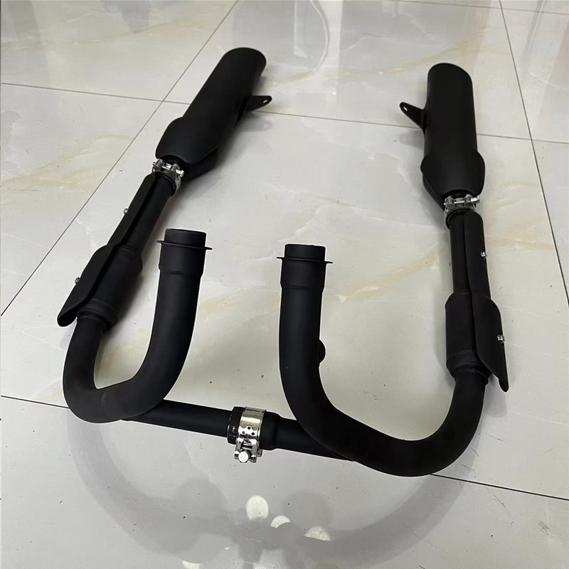 长江400 700bobbie排气管前段 烟筒后段节 原厂排气消音器 消声器