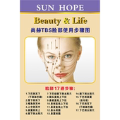 海报印制海报展板素材969脸部美容17道步骤墙贴纸KT板