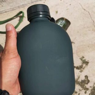 户外运动水壶一升七禾水壶配壶套家用手提便携